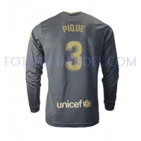 Herre Fotballdrakter FC Barcelona Gerard Pique 3 Borte 2020-21 Langermet